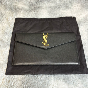 입생로랑 업타운 클러치 금장