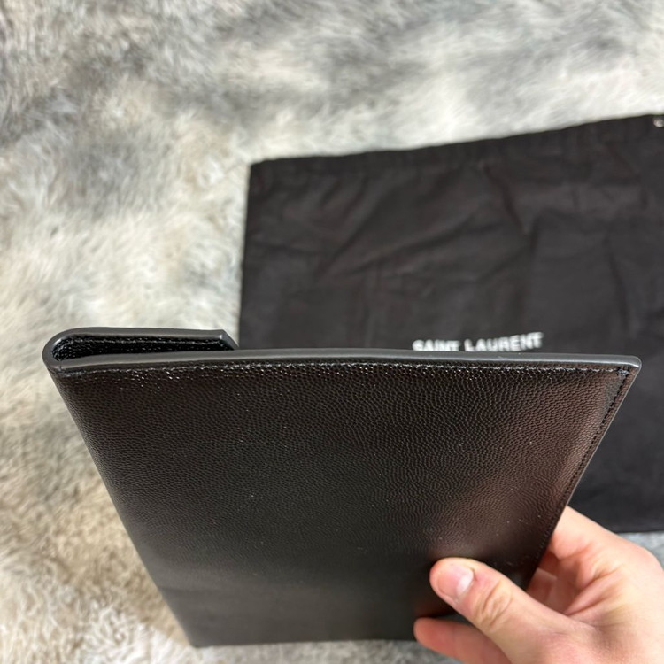 입생로랑 업타운 클러치 금장--4