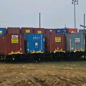 40피트 수출용 컨테이너 이미지