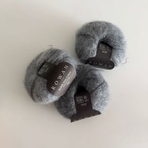 로완 키드실크헤이즈 컬러 모헤어 수입털실 이미지