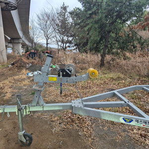 낚시보트 트레일러 이미지