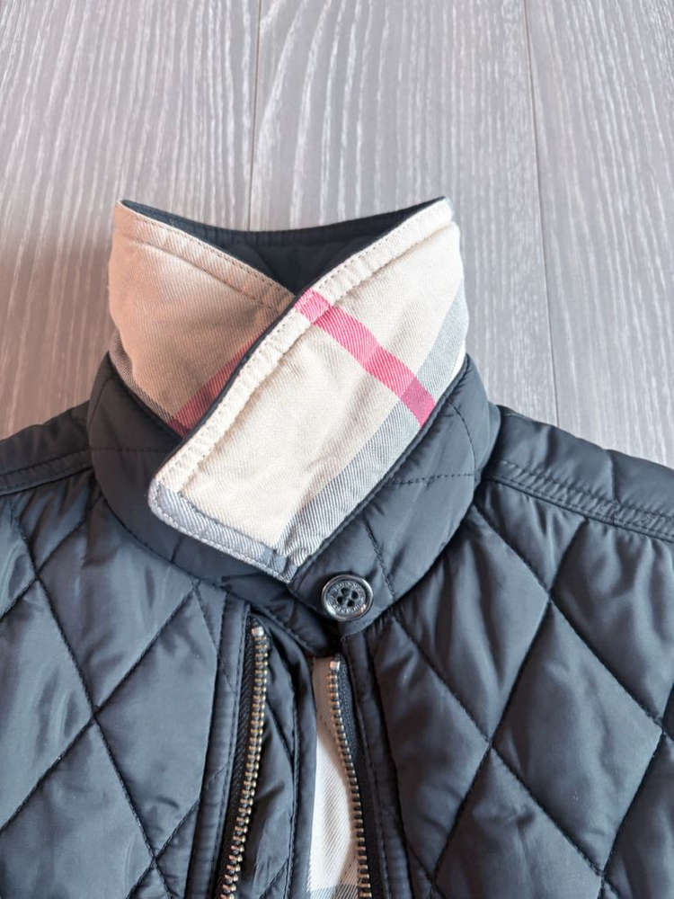 버버리키즈 여아 퀼팅자켓 4Y(24개월 전후 추천)--4