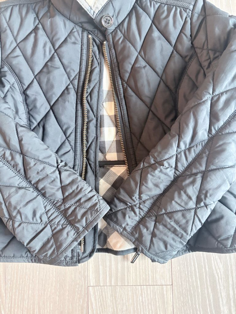 버버리키즈 여아 퀼팅자켓 4Y(24개월 전후 추천)--5