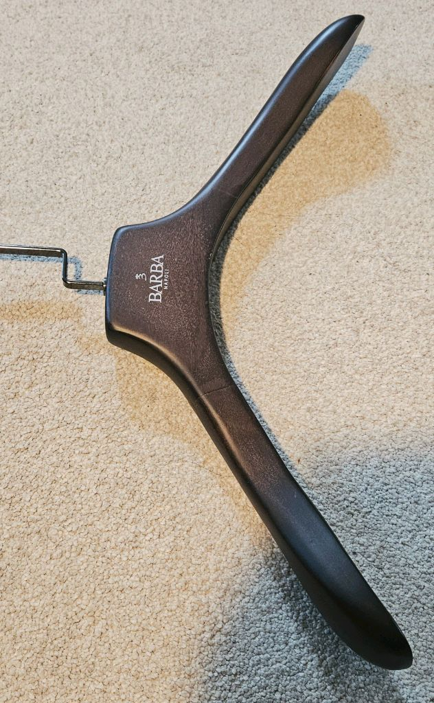 4개일괄)클래식 고급원목 남성옷걸이/바지걸이--2