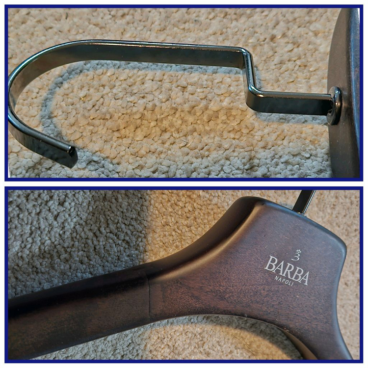 4개일괄)클래식 고급원목 남성옷걸이/바지걸이--6