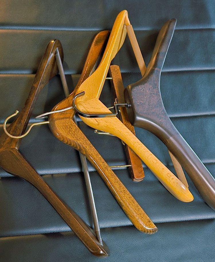 4개일괄)클래식 고급원목 남성옷걸이/바지걸이--8