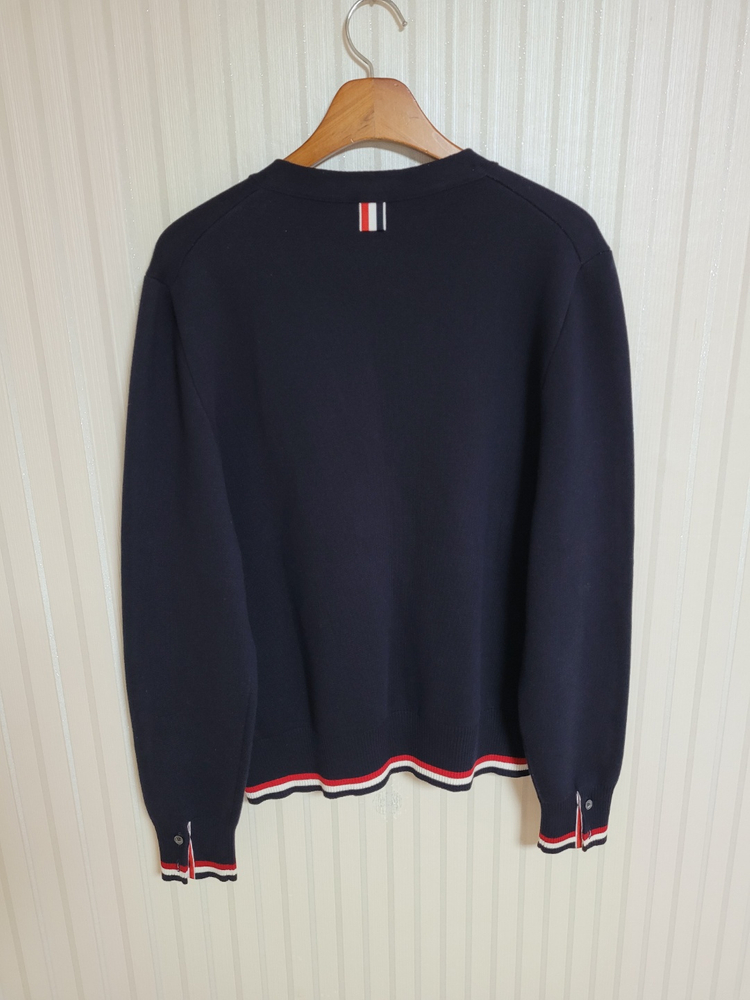 [3] 톰브라운 베이스볼 삼선 가디건 MKC274A--5