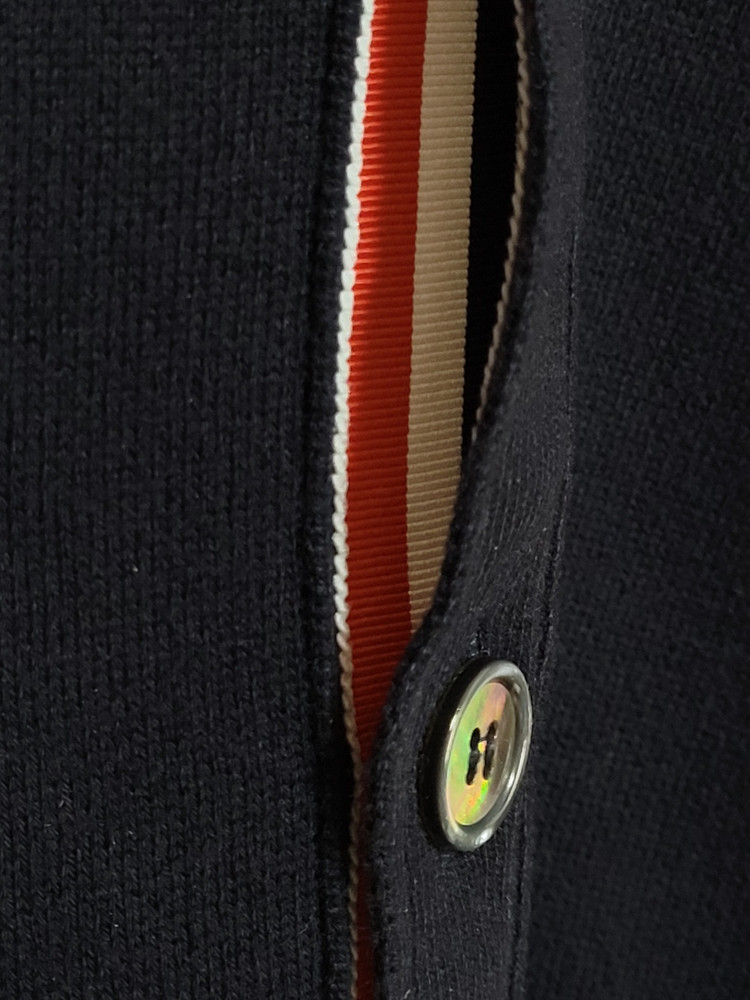 [3] 톰브라운 베이스볼 삼선 가디건 MKC274A--7