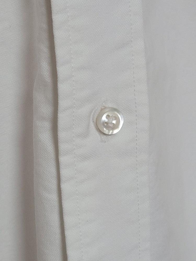 톰브라운 화이트 옥스포드 삼선 셔츠 2--2