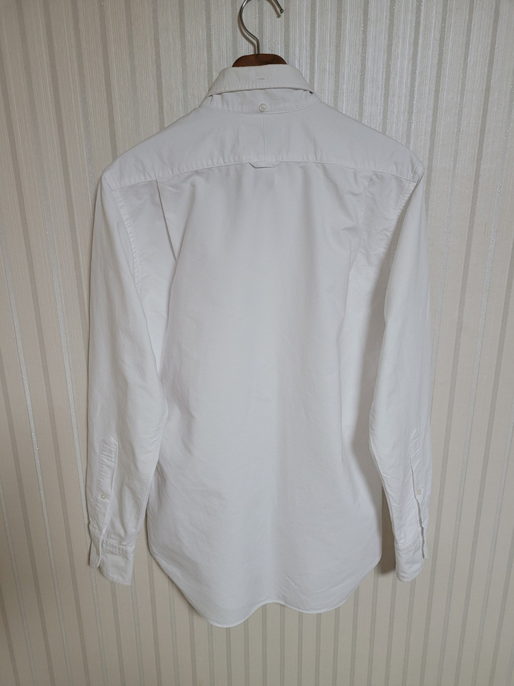 톰브라운 화이트 옥스포드 삼선 셔츠 2--4