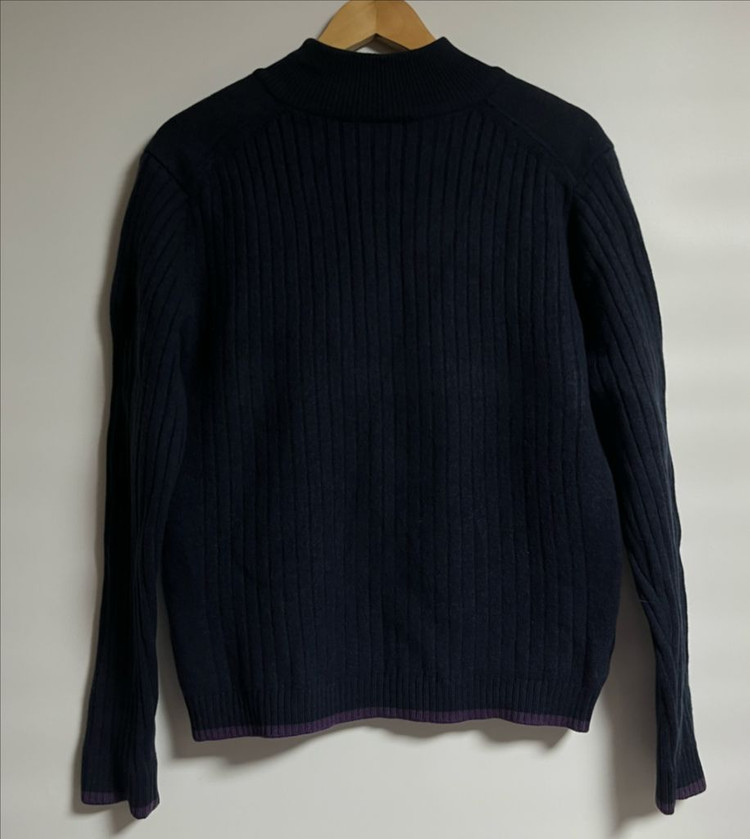 공용 라코스테 모 니트 집업 가디건 105--9