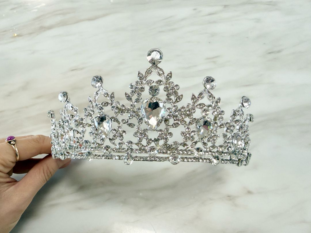 디엘프렌즈 오로라 드레스S+큐빅 티아라--16