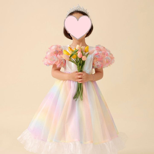 디엘프렌즈 오로라 드레스S+큐빅 티아라