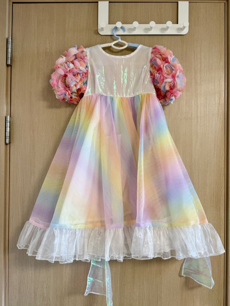 디엘프렌즈 오로라 드레스S+큐빅 티아라--2