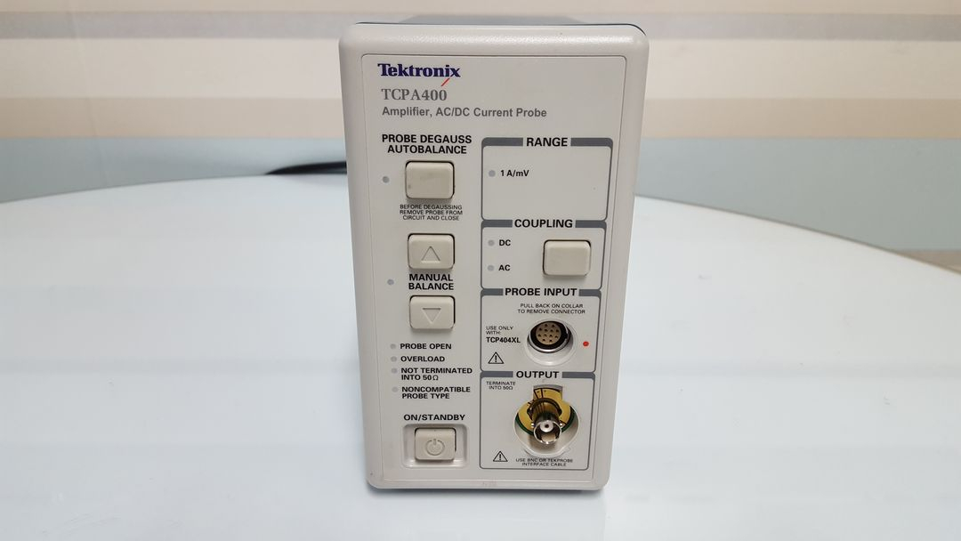 텍트로닉스 500A 중고전류프로브 TCP404XL, TCPA400 판매 이미지