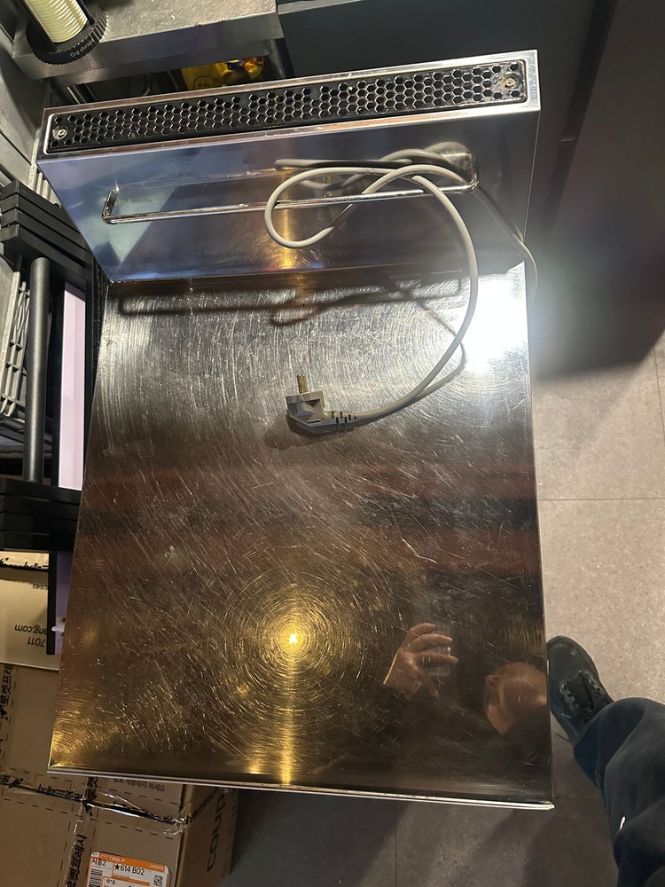 린나이 업소용 튀김기 팝니다. 도시가스--2
