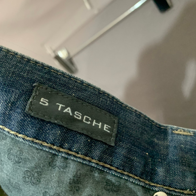 30인치 ELEVENTY 일레븐티 5포켓 워싱 스판 데님 청바지--6