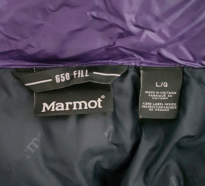 마모트 스톡콜럼 후디드 구스자켓--11