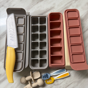 아기 이유식 도구 세트