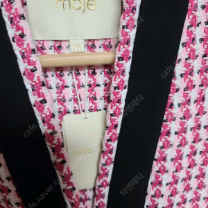 새상품/마쥬 maje 트위드 베스트