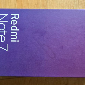 샤오미 홍미노트7 Pro 6GB/128GB(미사용)