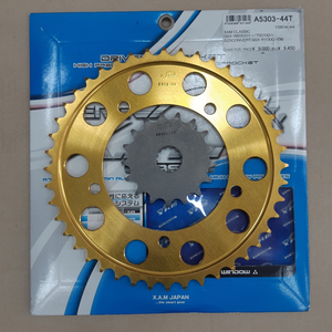 스즈키 GSX-R600 01~ / R750 00~ 일본 XAM 뒤44T 앞17T 525사이즈 뒤 스프라켓 판매 이미지