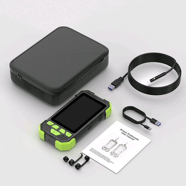 새상품)5M사진,녹화/듀얼내시경카메라4.3인치(SD별매)보관가방포함.--0