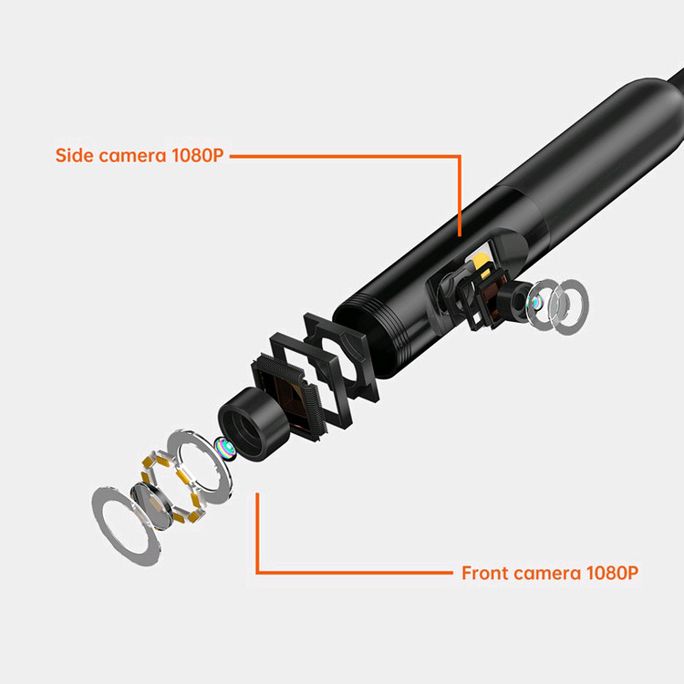 새상품)5M사진,녹화/듀얼내시경카메라4.3인치(SD별매)보관가방포함.--5