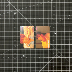 세븐틴 민규 YOU MAKE MY DAY 어쩌나 홈 hmv 포카 포토카드 2종 세트 이미지