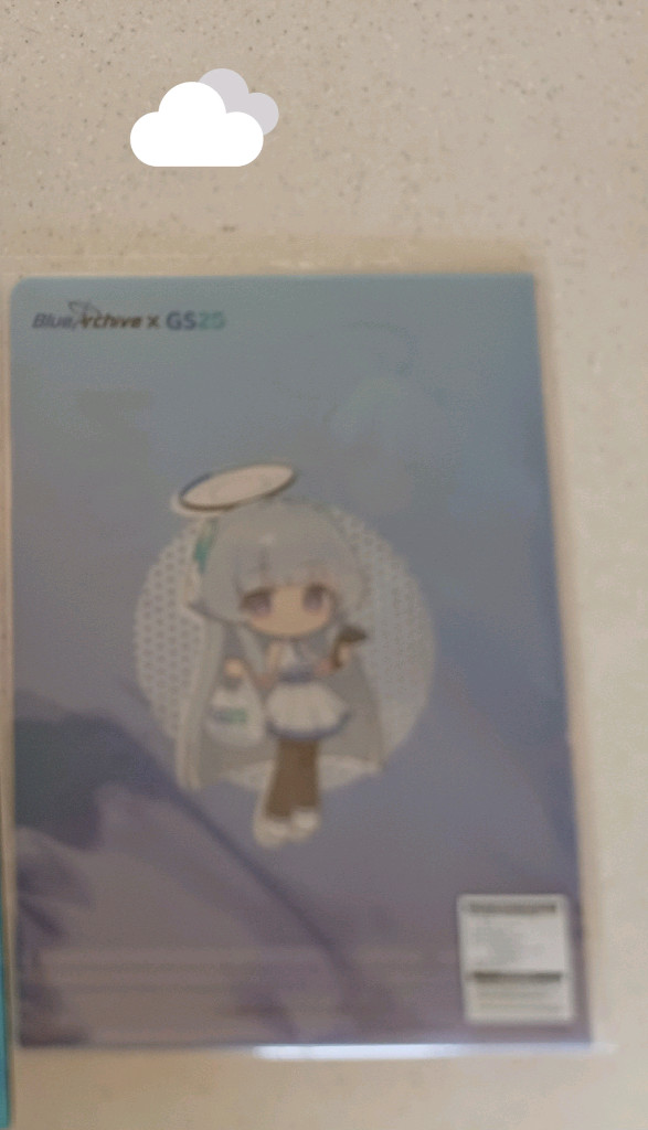 gs25블루아카이브 유우카&노아홀더 판매합니다 이미지