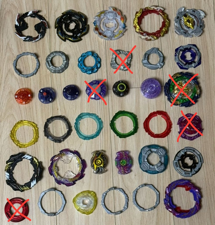 베이블레이드 버스트 x 탑 메탈 팽이 런처 판매 이미지