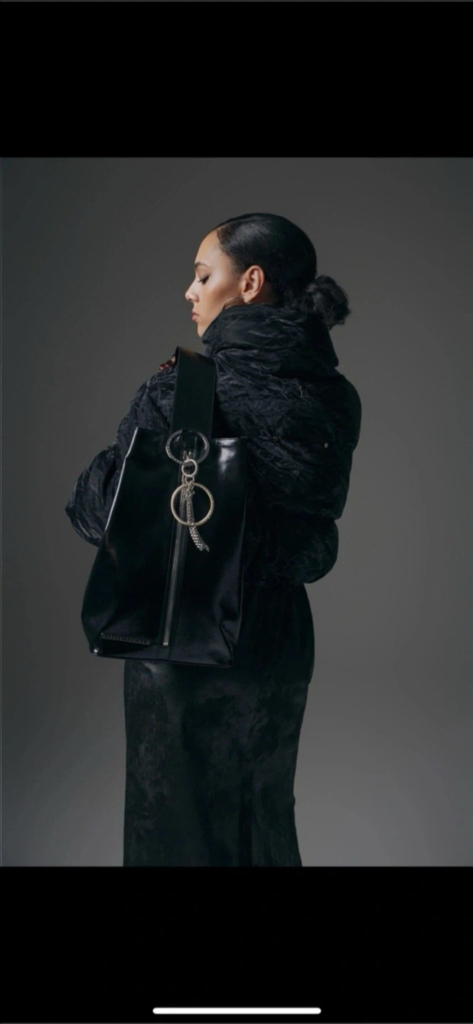 (풀패키지) 트리밍버드 가방 2-Way Carried O Ring Leather Bag (S+급) 이미지
