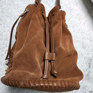 올세인츠 스웨이드 버킷백