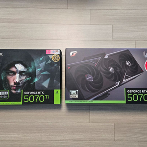 5070ti 불칸 or 갤럭시 1-click oc 판매