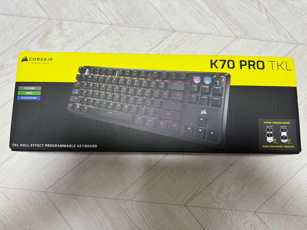 커세어 k70 PRO TKL MGX 래피드트리거 마그네틱 자석축--0
