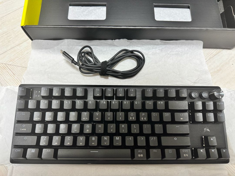 커세어 k70 PRO TKL MGX 래피드트리거 마그네틱 자석축--1