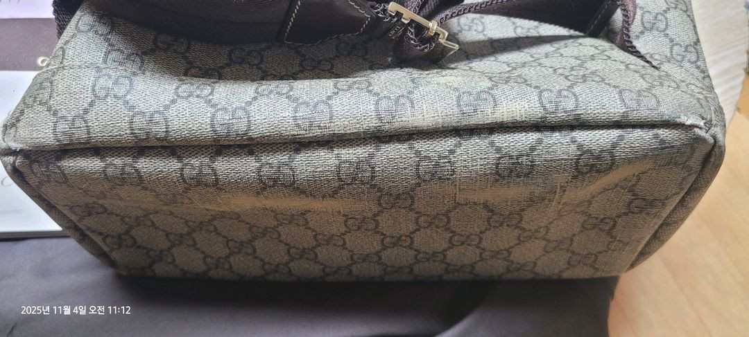 구찌 GG 캔버스 슈프림백팩 246103--6