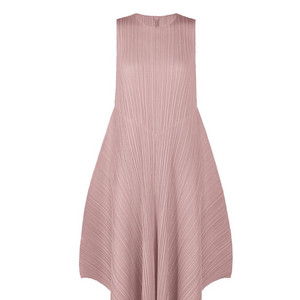 (새상품)플리츠플리즈 솔라 플레어 원피스