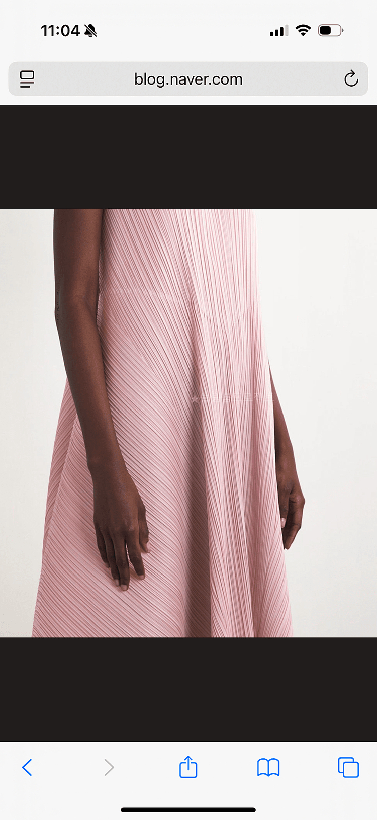 (새상품)플리츠플리즈 솔라 플레어 원피스--5