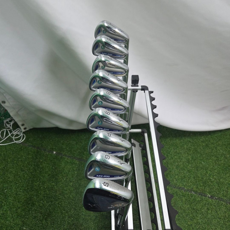 중고골프채 미즈노 MX200 남성용 중고 아이언 풀세트 4-S 9i 이미지