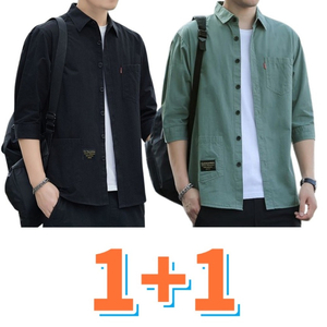 남성 셔츠 2벌 세트