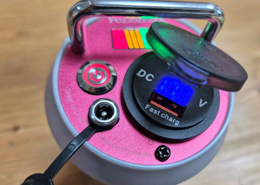 캠핑 갬성 맥주캔 파워뱅크 맥뱅(12.6V 11.6A)--1