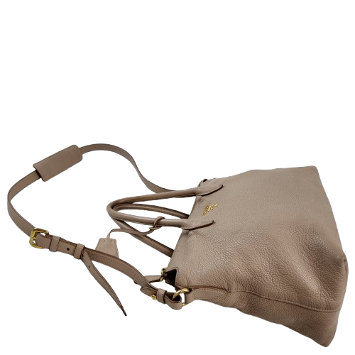 정품 프라다 비텔로 다이노 베이지 2-WAY 백--4