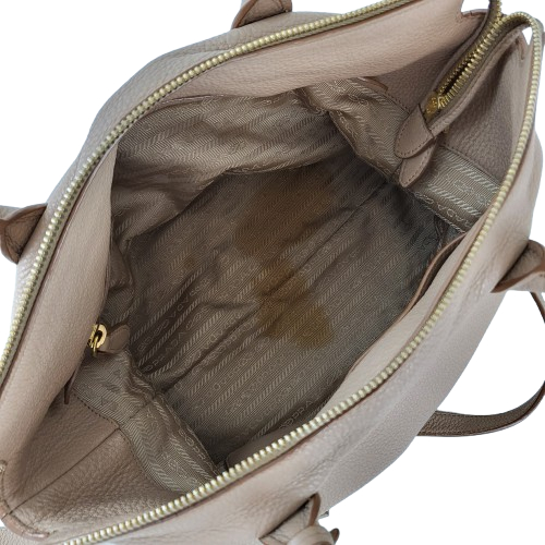 정품 프라다 비텔로 다이노 베이지 2-WAY 백--9