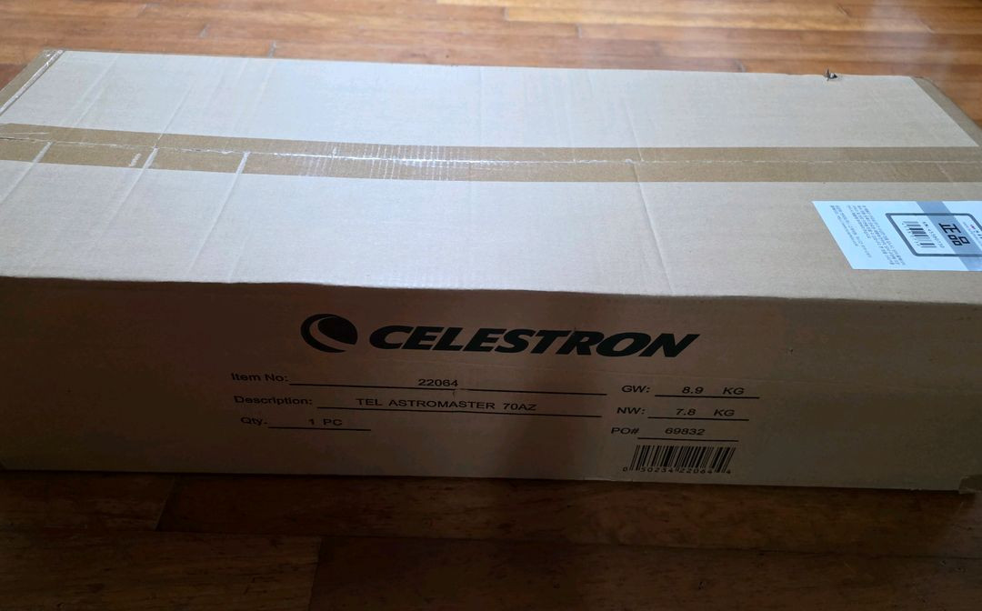 (새상품)셀레스트론 AstroMaster 70AZ 스마트폰 어뎁터 문필터 천체망원경--1