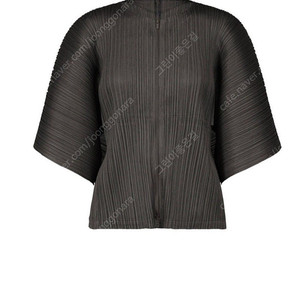 (새상품)플리츠플리즈 8월 집업 가디건 차콜