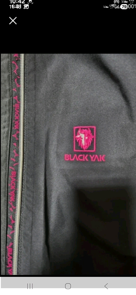 (새상품급,정품)블랙야크 여성 고어텍스 블랙 자켓, 66~77--2