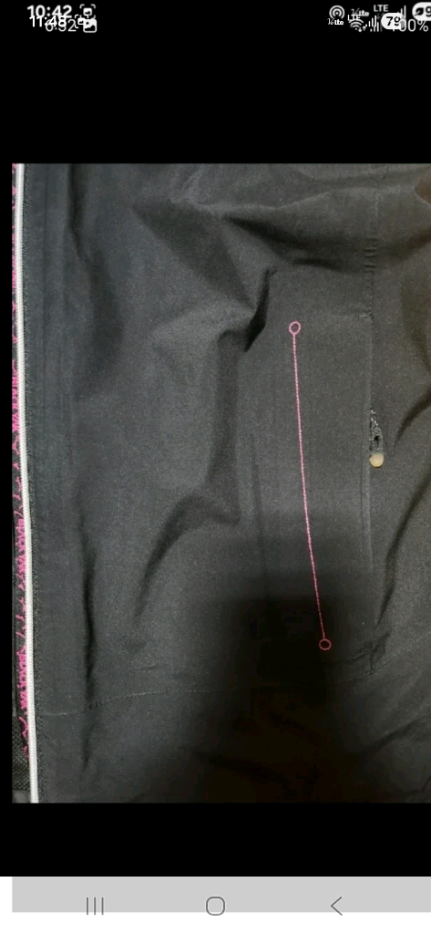 (새상품급,정품)블랙야크 여성 고어텍스 블랙 자켓, 66~77--5