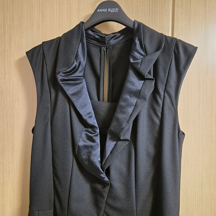 TIME 블랙 원피스--1