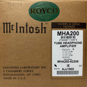 매킨토시 MHA200 헤드폰 앰프 박스풀셋